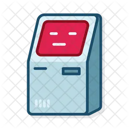Atm Red  Icon