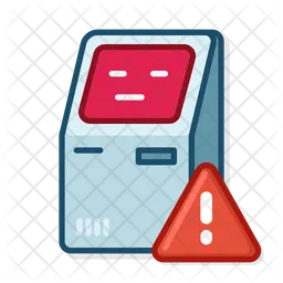 Atm Red Error  Icon