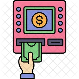 Atm Withdrawal  Icon