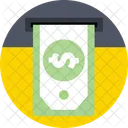 Cash Withdrawal Atm Withdrawal Banknote Icon