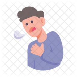 Atembeschwerden  Symbol