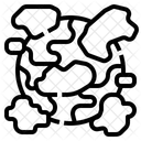 Atmosfera Derretimento Aquecimento Global Ícone