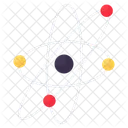 Atom Science Physics Icon