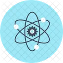 Atom Structure Biology Icon
