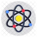 Atom Physics Electron Icon