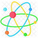 Atom Science Education Icon