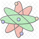 Atom Lineal Color Icon Icon