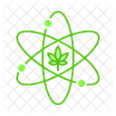 Atom Particle Marijuana Icon