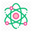 Atom Nucleus Electron Icon