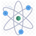Atom Molecule Orbit Icon