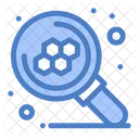 Atom Molecule Search Icon