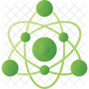 Atom Structure Chemistry Icon