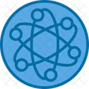 Atom Chemistry Element Icon