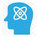 Atom Physics Mind Icon