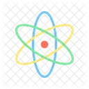 Atom Nucleus Electrons Icon