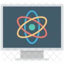 Atom Display Screen Icon