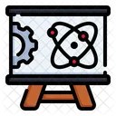 Atom Board Atom Gear Icon