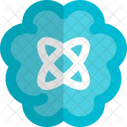 Atom Brain  Icon