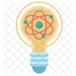 Atom Bulb  Icon