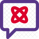 Atom Chat  Icon