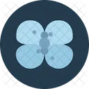 Atom Chemistry Butterfly Garden Insects Icon
