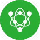 Atom Particles Nucleus Icon