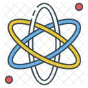 Atom Chemistry Education Icon