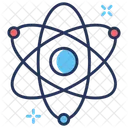 Atom Science Molecular Icon