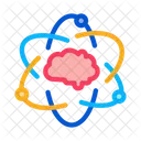Atom Brain Human Icon