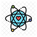 Atom Heart Core Icône