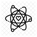 Atom Heart Core Icône
