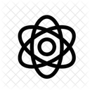 Atom Molecule Physics Icon