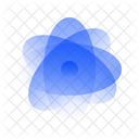 Atom Science Research Icon