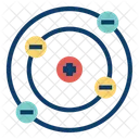 Atom Molecule Ionic Icon
