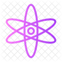 Atom Nuclear React Icon