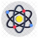 Atom Physics Electron Icon