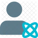 Atom In Human  Icon