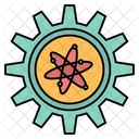 Atomkonfiguration Wissenschaftsmanagement Experiment Symbol