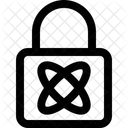 Atom Lock  Icon