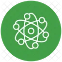 Atom Planet Chemistry Icon