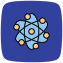Atom Research Atom Microscope Atom Icon