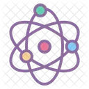 Atome Electron Nucleaire Icône