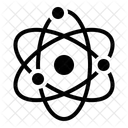 Atome Electron Nucleaire Icône
