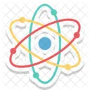 Atome Molecule Nucleaire Icône