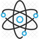 Électrons d'atome  Icône
