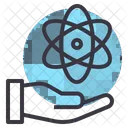 Atomic Nuclear Energy Icon