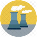 Atomic Plant Chimneys Icon
