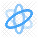 Atomic Science Nuclear Icon