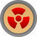 Atomic Bomb Radioactivity Atom Icon