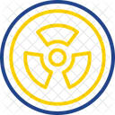 Atomic Bomb Radioactivity Atom Icon